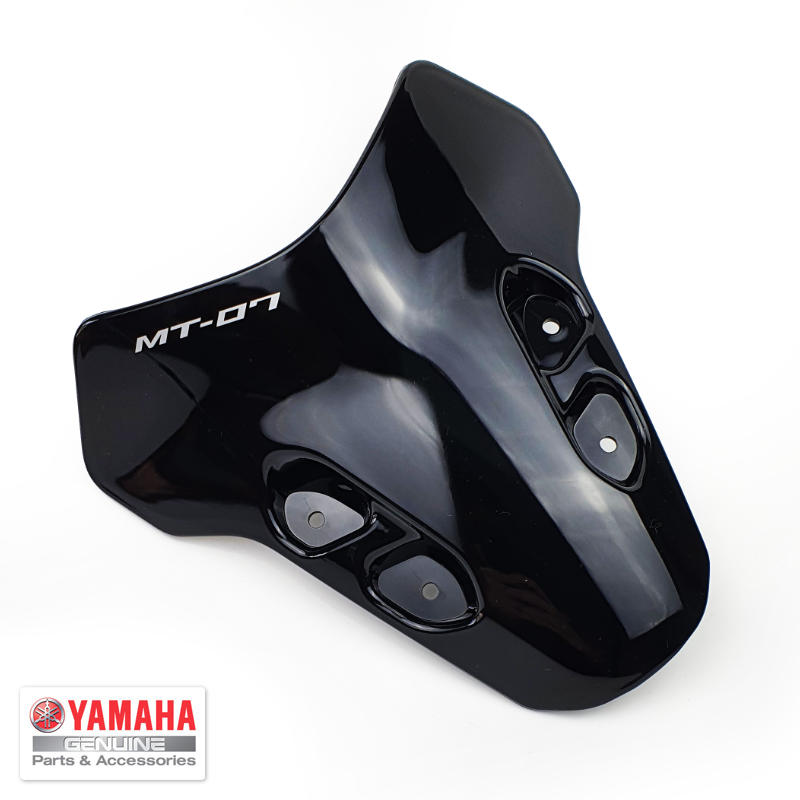 Original Yamaha Windschild in schwarz für die Yamaha MT07 ab 2021