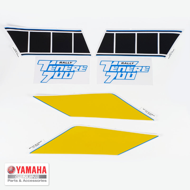 Yamaha Tenere 700 Dekor Aufklebersatz Rally Edition / Sky Blue