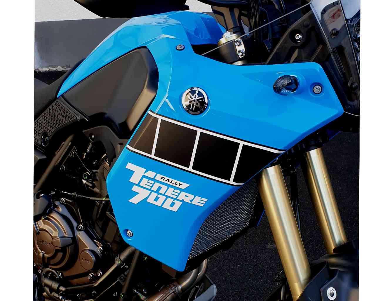 Yamaha Tenere 700 Tankschutz Motorrad Aufkleber - Star Sam