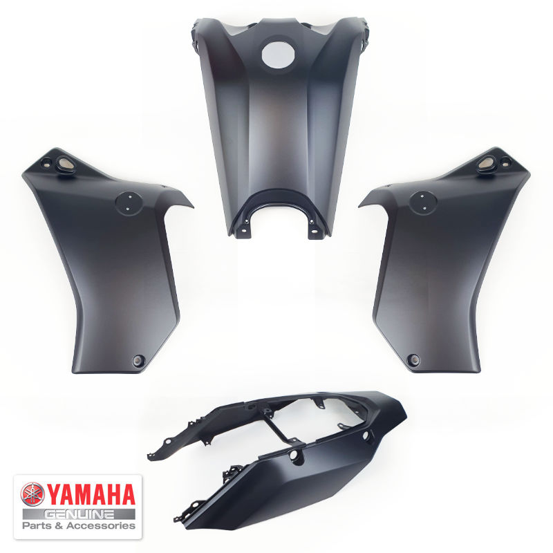 Yamaha Tenere 700 Verkleidungssatz schwarz matt