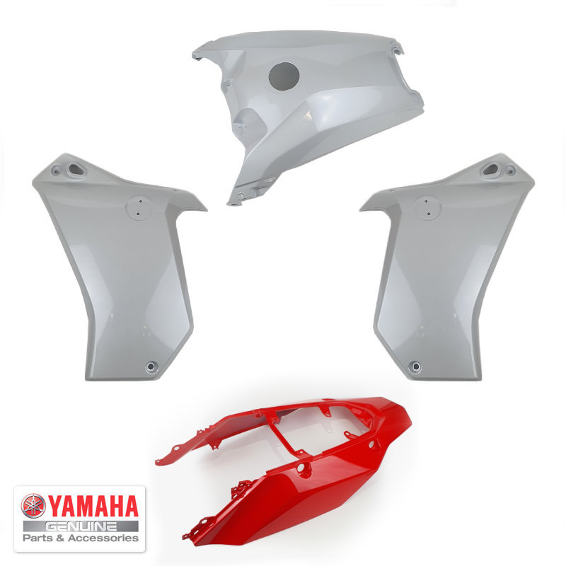 Yamaha Tenere 700 Verkleidungssatz weiss rot