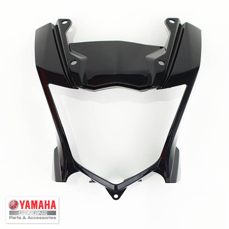 Yamaha WR 125 X Lampenverkleidung / Scheinwerfergehäuse in schwarz