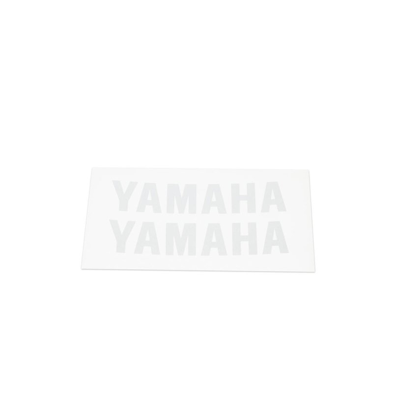Original Yamaha Felgenaufkleber in silber